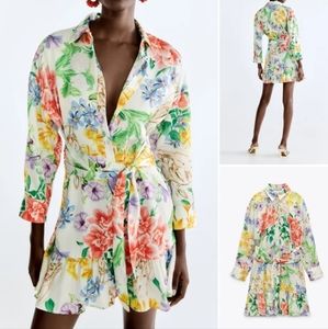 NWT Zara floral dress